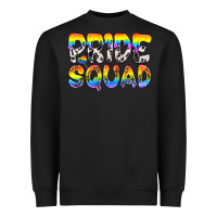 Black Western LGBTQ+ Pride Squad Heavyweight Sweatshirt - BundleAndBundleShop