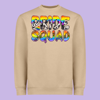Western Lgbtq+ Pride Squad Heavyweight Sweatshirt Designed By Bundleandbundleshop