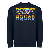 Navy Western LGBTQ+ Pride Squad Heavyweight Sweatshirt - BundleAndBundleShop