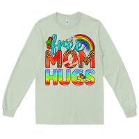 Matcha Pride LGBTQ Free Mom Hugs Long Sleeve Tee - BundleAndBundleShop