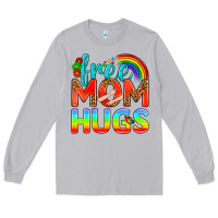 Moon Dust Pride LGBTQ Free Mom Hugs Long Sleeve Tee - BundleAndBundleShop