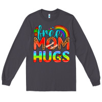 Smoke Pride LGBTQ Free Mom Hugs Long Sleeve Tee - BundleAndBundleShop