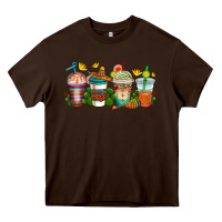Chocolate Brown cinco de mayo coffee cups Heavy Core Tee - AdoDesignShop
