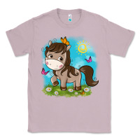Lilac little cute horse Classic Tee - NancyCooperArtShop