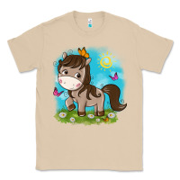 Mushroom little cute horse Classic Tee - NancyCooperArtShop