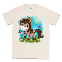 Natural little cute horse Classic Tee - NancyCooperArtShop