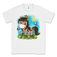 White little cute horse Classic Tee - NancyCooperArtShop