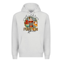 Dove Grey just a girl who loves pumpkin spice Premium Hoodie - CowGirlArtShop