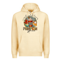 Pina Colada just a girl who loves pumpkin spice Premium Hoodie - CowGirlArtShop
