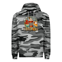 Slate Camo just a girl who loves pumpkin spice Premium Hoodie - CowGirlArtShop