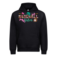 Black baseball sister Urban Hoodie - BundleAndBundleShop