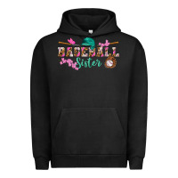Pigment Black baseball sister Urban Hoodie - BundleAndBundleShop