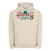 Pigment French Oak baseball sister Urban Hoodie - BundleAndBundleShop
