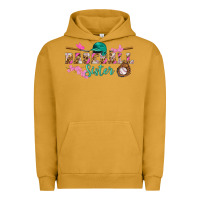 Pigment Peanut Butter baseball sister Urban Hoodie - BundleAndBundleShop