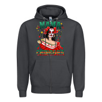 Smoke Mama Chingona Skull Zipper Hoodie - texasbilliewilder