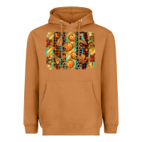 Meerkat fall brushstroke Heavyweight Hoodie - CowGirlArtShop