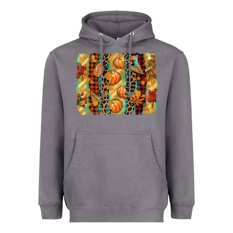 Fall Brushstroke Heavyweight Hoodie by CowGirlArtShop | Teevron