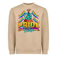 Mushroom LGBTQ+ Pride Tribe Heavyweight Sweatshirt - BundleAndBundleShop