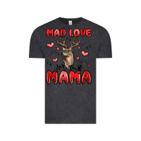 Vintage Black mad love for my mama Vintage Tee - MaliasSmallBusiness