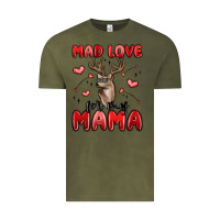 Vintage Olive mad love for my mama Vintage Tee - MaliasSmallBusiness