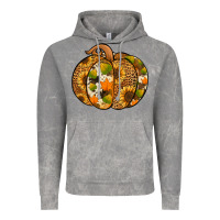 Cloud Rock leopard cowhide sunflower pumpkin Vintage Hoodie - Jasminsmagicworld