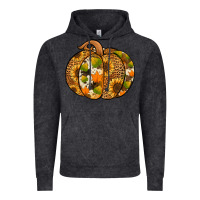 Vintage Black leopard cowhide sunflower pumpkin Vintage Hoodie - Jasminsmagicworld