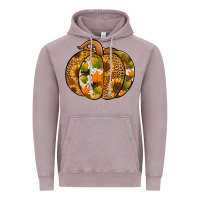 Vintage Zinc leopard cowhide sunflower pumpkin Vintage Hoodie - Jasminsmagicworld