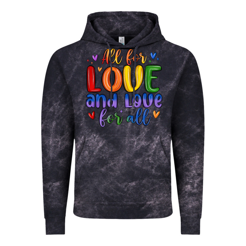 All For Love And Love For All Vintage Hoodie by MaliasSmallBusiness | Teevron