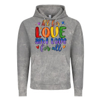 Cloud Rock all for love and love for all Vintage Hoodie - MaliasSmallBusiness