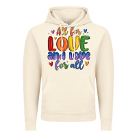 Vintage Artic all for love and love for all Vintage Hoodie - MaliasSmallBusiness