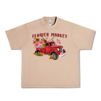 Burro flower market Urban Heavy Tee - MaliasSmallBusiness