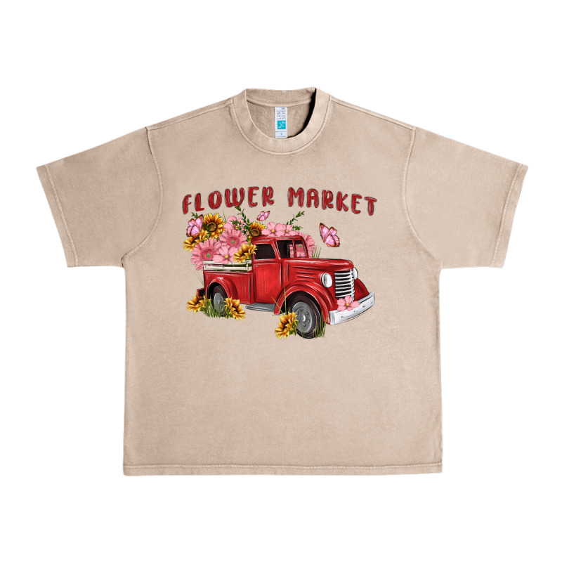 Flower Market Urban Heavy Tee by MaliasSmallBusiness | Teevron