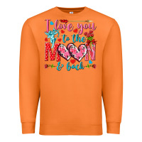 Carrot I love you to the moon and back Valentine's Day Premium Sweatshirt - HowdyJamesFarm