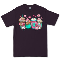 Plum valentines day gnomes coffee cups Premium Tee - Jasminsmagicworld