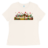 Bone christmas with christmas cross libbey glass Ladies Tee - BundleAndBundleShop