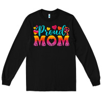 Black Proud Mom Lesbian Long Sleeve Tee - BundleAndBundleShop