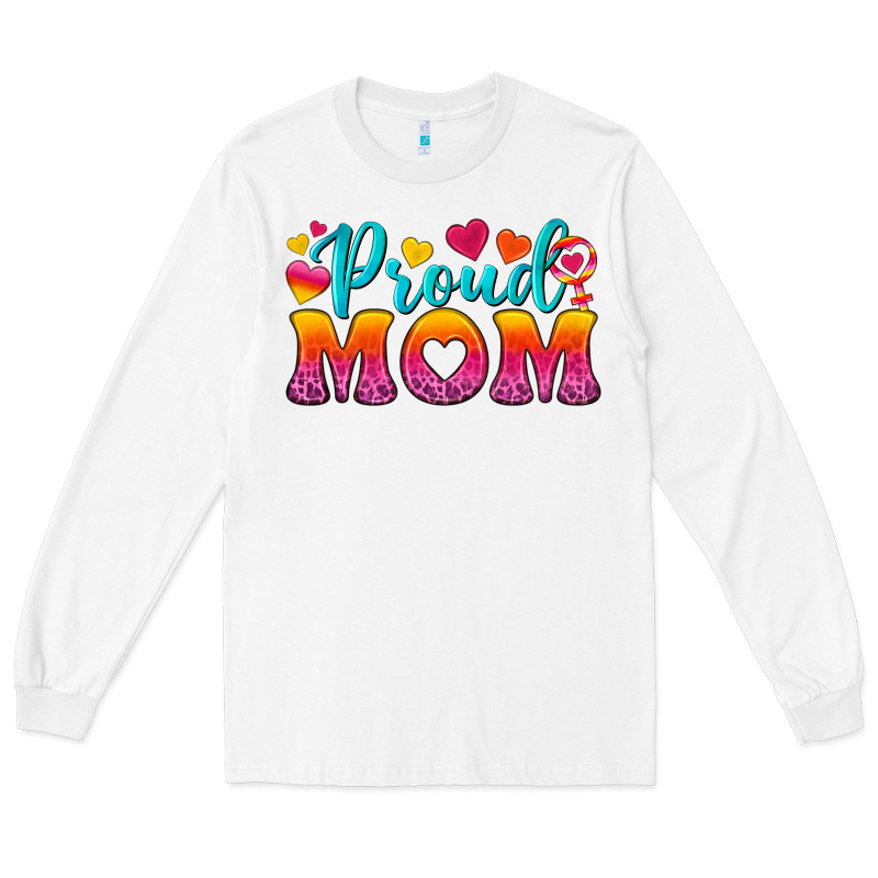 Proud Mom Lesbian Long Sleeve Tee by BundleAndBundleShop | Teevron