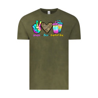 Vintage Olive peace love loaded tea Vintage Tee - JahusDesignShop