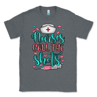 Charcoal Heather nurses call the shots Classic Tee - NancyCooperArtShop