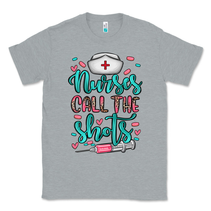 Nurses Call The Shots Classic Tee by NancyCooperArtShop | Teevron