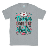 Heather Grey nurses call the shots Classic Tee - NancyCooperArtShop