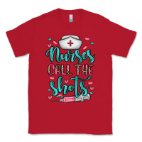 Red nurses call the shots Classic Tee - NancyCooperArtShop
