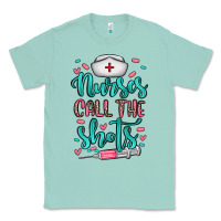 Seafoam nurses call the shots Classic Tee - NancyCooperArtShop