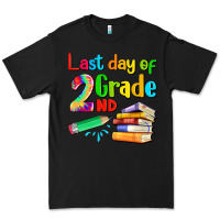 Black last day of second grade Premium Tee - Artiststas