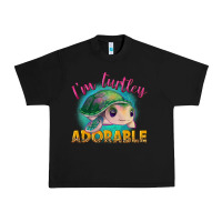 Black i'm turtley adorable Urban Heavy Tee - NancyCooperArtShop
