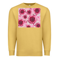 Antique Gold breast cancer sunflower Premium Sweatshirt - CowGirlArtShop
