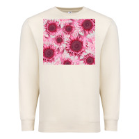 Sandshell breast cancer sunflower Premium Sweatshirt - CowGirlArtShop