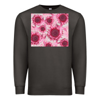 Smoke breast cancer sunflower Premium Sweatshirt - CowGirlArtShop