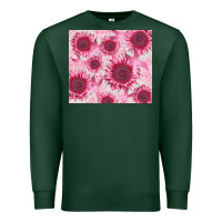 Sports Green breast cancer sunflower Premium Sweatshirt - CowGirlArtShop