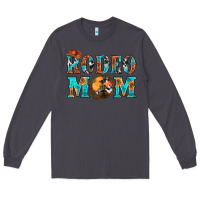 Smoke Western Rodeo Mom Long Sleeve Tee - BundleAndBundleShop